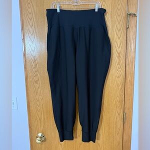 Women’s Old Navy Women's Power Soft Black high rise Joggers XL